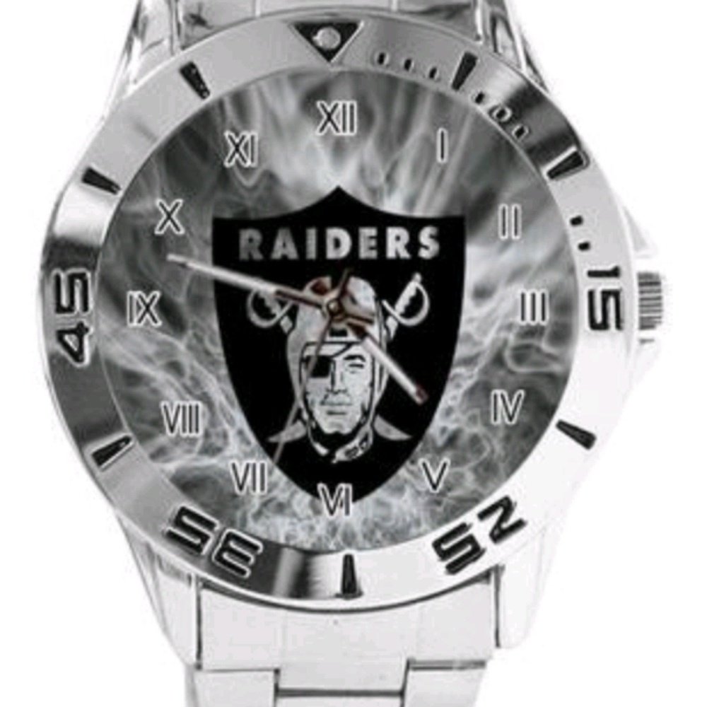 ~New Oakland Raiders Custom Watch Men's Women's~